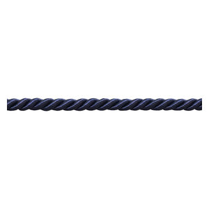 36 Ft. // 11m Style# 0038NL Color: J3 Basic Trim Collection 12 Yard Package of 3//8 inch Large Navy Blue Color Decorative Cord