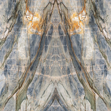 Tempest Blue Quartzite BOOKMATCH