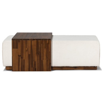 Tilly Coffee Table, Ivory