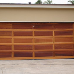 Wood Traditional Garage Doors - Products