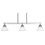 Toltec Lighting - Toltec Lighting 2636-BN-311 Odyssey 3 Island Light Shown In Brushed Nickel Finis - Odyssey 3 Island Lig Brushed Nickel *UL Approved: YES Energy Star Qualified: n/a ADA Certified: n/a  *Number of Lights: Lamp: 3-*Wattage:100w Medium bulb(s) *Bulb Included:No *Bulb Type:Medium *Finish Type:Brushed Nickel