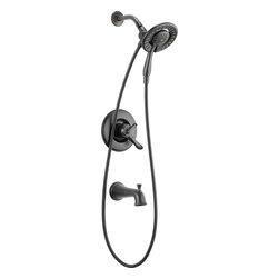 Delta Linden&trade; Monitor&reg; 17 Series Tub and Shower with In2ition&reg; Two-in-One Shower - Tub And Shower Faucet Sets