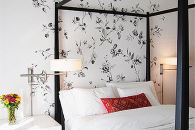 Inspiration for a contemporary home design remodel in New York