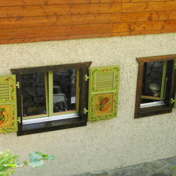Decorative paintings of home in Switzerland