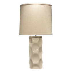 Echo Lamp Off White Lamp - Table Lamps