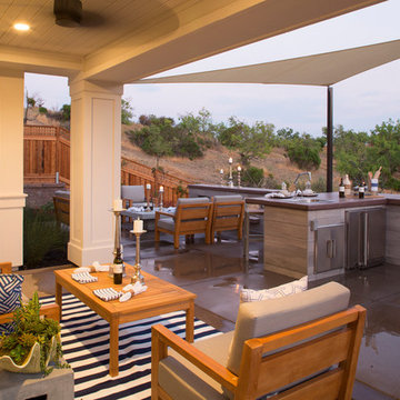 Harvest Court by SummerHill Homes: Residence 2 Terrace