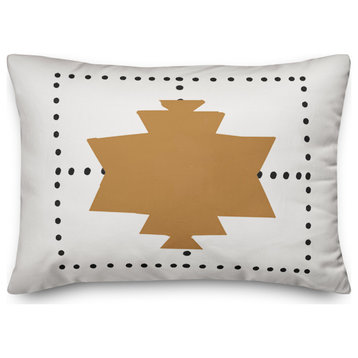 Dot Southwest Pattern 14x20 Spun Poly Pillow