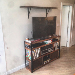Industrial Media Unit & Shelf - Entertainment Centers And Tv Stands