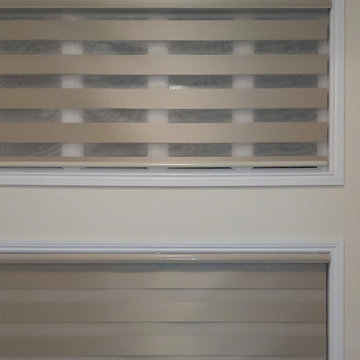 Matte Sand Zebra Blinds