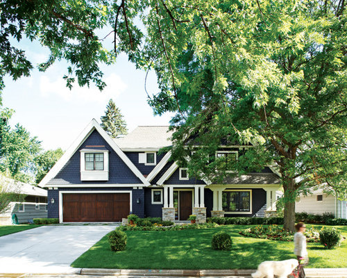woodlawn red door Door Color  Garage Houzz