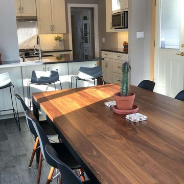 Project 3309-1 Transitional Contemporary Kitchen + Dining Room Remodel Armatage