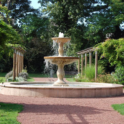 Landscaping Mediterranean Style - Outdoor Fountains And Ponds