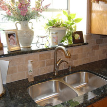 Granite windowsill