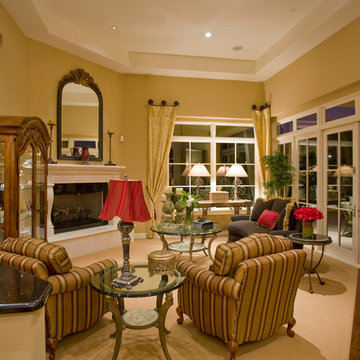 Formal Living Room Custom Home