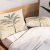 Deny Designs Iveta Abolina Sunrise Tan Pillow Shams, Set of 2, King