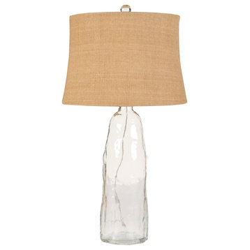 Lamp Table Lamp, Clear Glass