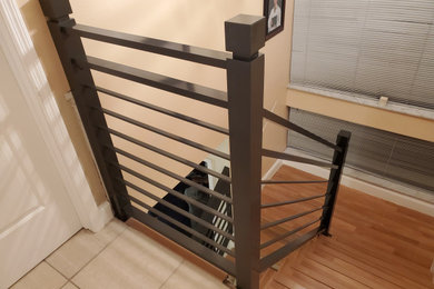 Example of a classic staircase design in Miami