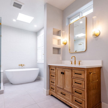 Metro Tile in Long Island by Bedrosians for the bathroom floor