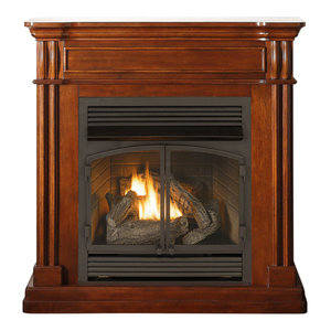 Procom Pcs150t Ventless 15k Btu Fireplace Insert Dual Fuel