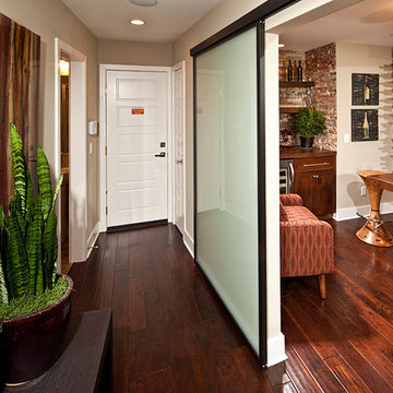 Sliding Glass Room Divider