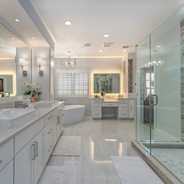 Master Bathroom Remodel + Laundry Makeover in Clifton, VA