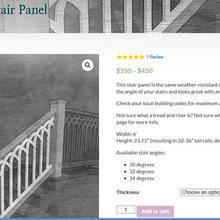 Indoor & Outdoor Railing