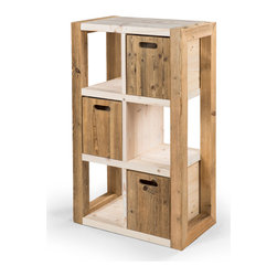 Reclaimed wood cabinet - small - Accent Chests And Cabinets