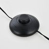 Illumen Collection 1-Light Matte Black Finish LED Floor Lamp