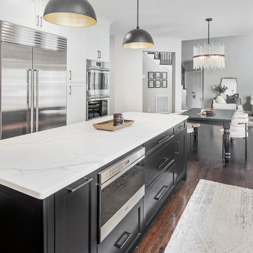 Transitional Kitchen & Bar Remodel Charlotte, NC | Reico