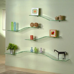 Glass Shelves - Display And Wall Shelves 