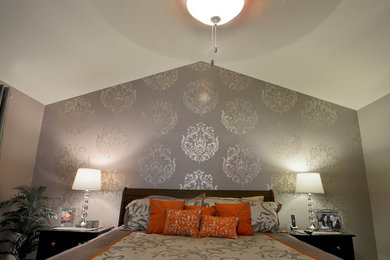 Inspiration for a timeless bedroom remodel in Denver