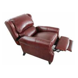 BarcaLounger Treyburn II Leather Power Recliner - Recliner Chairs