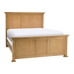 Geneva Queen Panel Bed - Beds