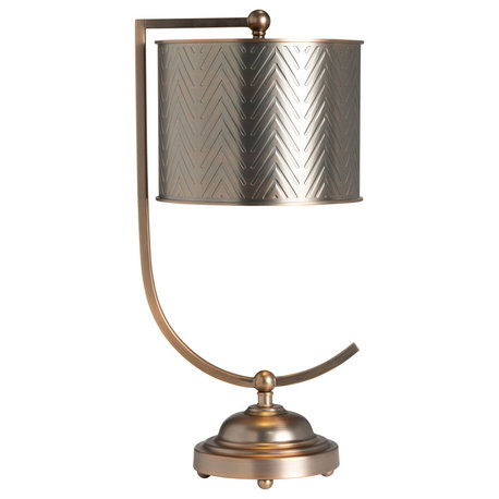Clubmaster Metal Desk Lamp with Metal Shade