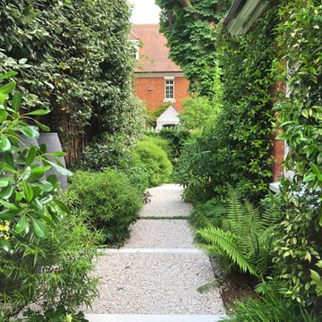 Chiswick triangular garden