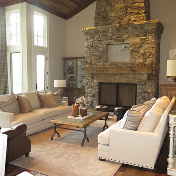 Family Room-Mountain Top Cashiers NC