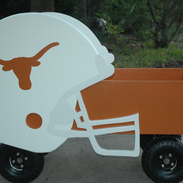 Football Helmet Wagons