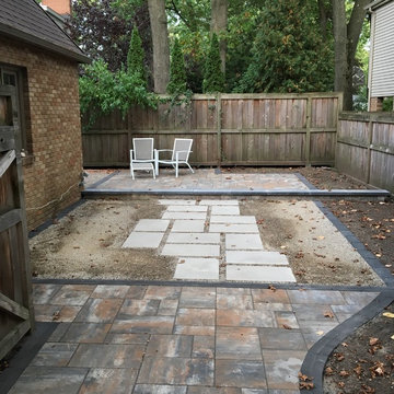 Bruinsma Outdoor Living Space Stepping Stone Path Through Chips n Dust Seating A