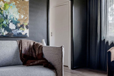Photo of an eclectic home design in Canberra - Queanbeyan.