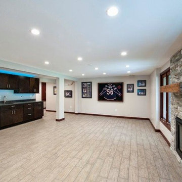 Modern Basement Remodel