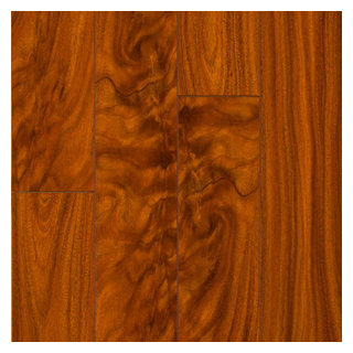 St James Collection By Dream Home 12mm African Mahogany High Gloss Laminate F Other Ll Flooring Houzz