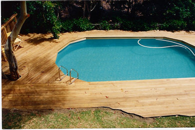 Design ideas for a modern pool in Central Coast.