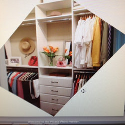 Janet's Master Closet - Closet Organizers