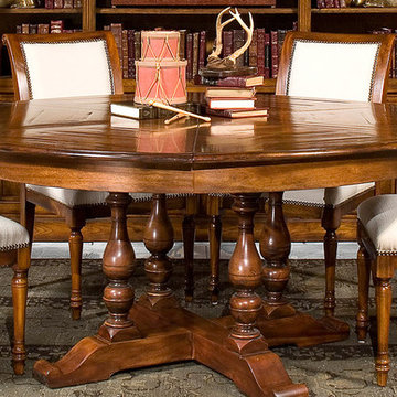 Solid Walnut Jupe Dining Table - Dining Room