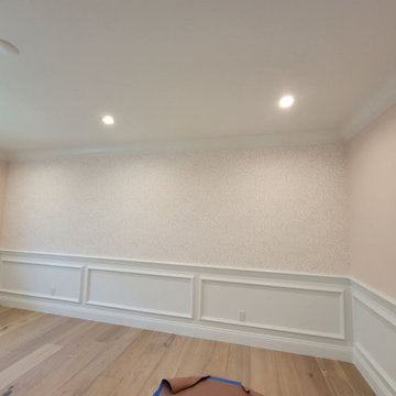 Wallpaper installation Living Room in San Marcos