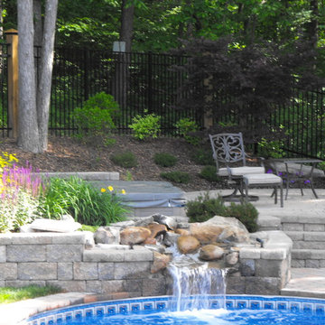 Residential Pool, Patio, & Gardens, Gate City VA