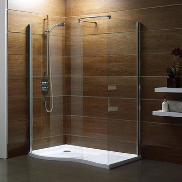 Wood Panel Shower