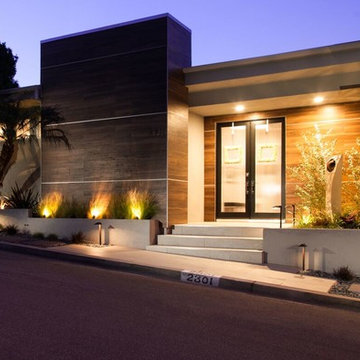 Night time exterior front