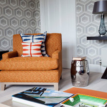 Orange/Navy