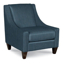 Avenue Stationary Chair by La-Z-Boy shown in Peacock - Products